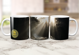 11 oz. White Mug Nature Designs