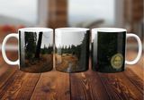 11 oz. White Mug Nature Designs