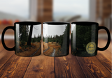 11 oz. Black Mug Nature Designs