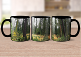 11 oz. Black Mug Nature Designs