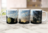 11 oz. White Mug Nature Designs
