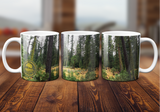 11 oz. White Mug Nature Designs