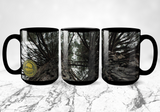 15 oz. Black Mug Nature Designs