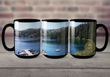 15 oz. Black Mug Nature Designs