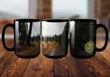 15 oz. Black Mug Nature Designs