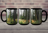 15 oz. Black Mug Nature Designs