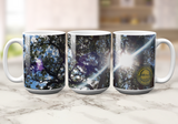 15 oz. White Mug Nature Designs