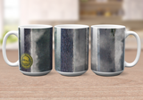 15 oz. White Mug Nature Designs