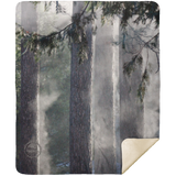 Mink Sherpa Blanket 50"x60" Nature Designs