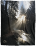 Plush Fleece Blanket 60"x80" Nature Designs