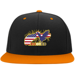 STC19 Flat Bill High-Profile Snapback Hat