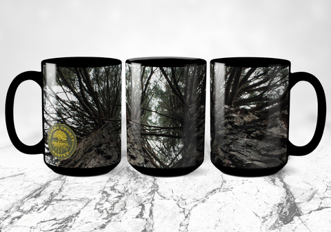 15 oz. Black Mug Nature Designs