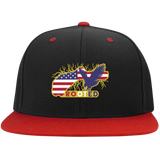 STC19 Flat Bill High-Profile Snapback Hat