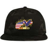 STC19 Flat Bill High-Profile Snapback Hat